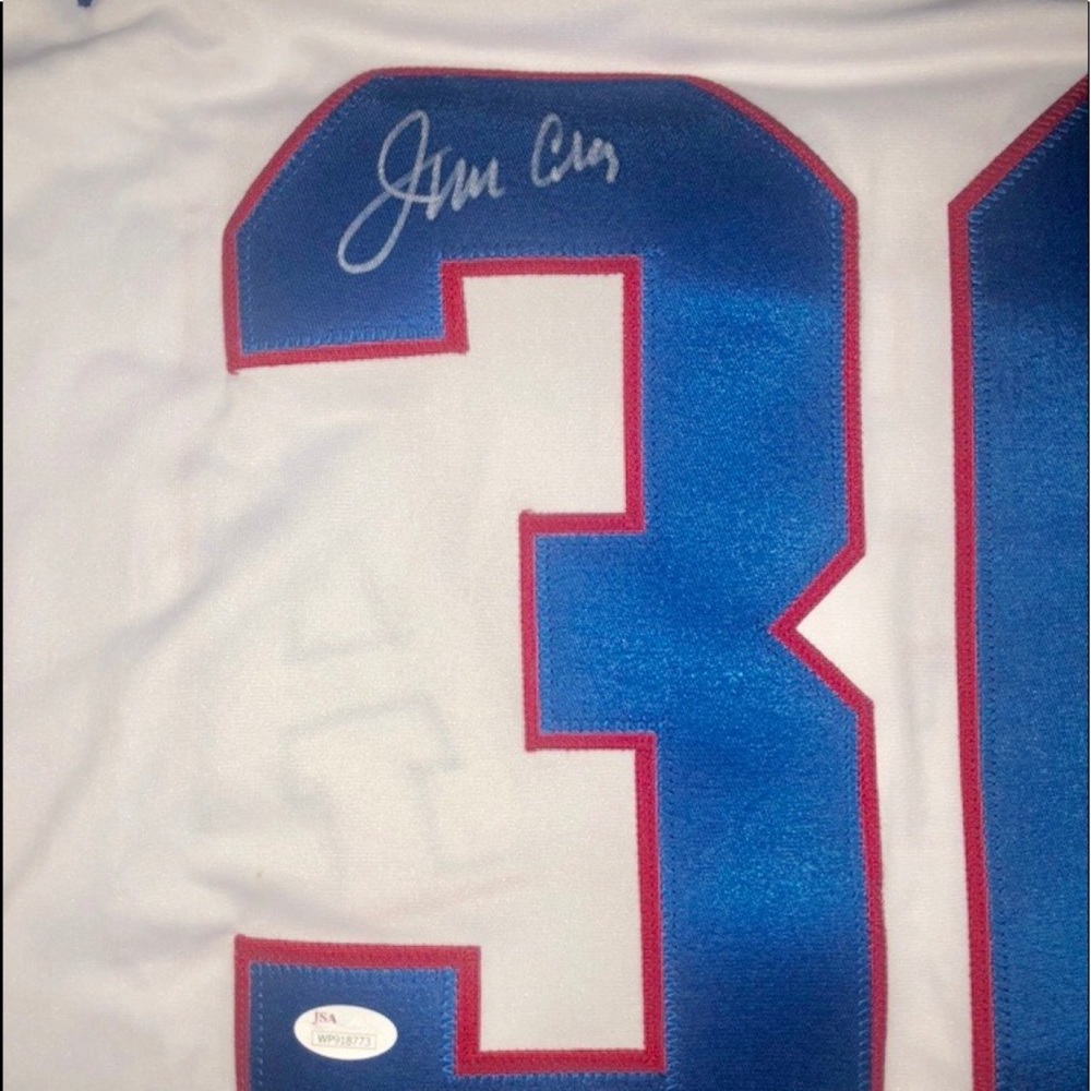 Jim Craig Autographed Hockey Jersey!